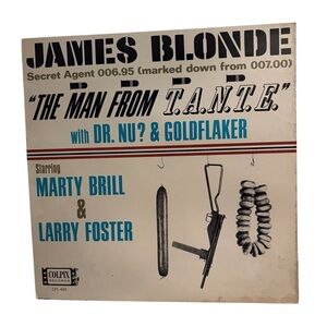 James Blonde The Man From T.A.N.T.A. Vinyl Record